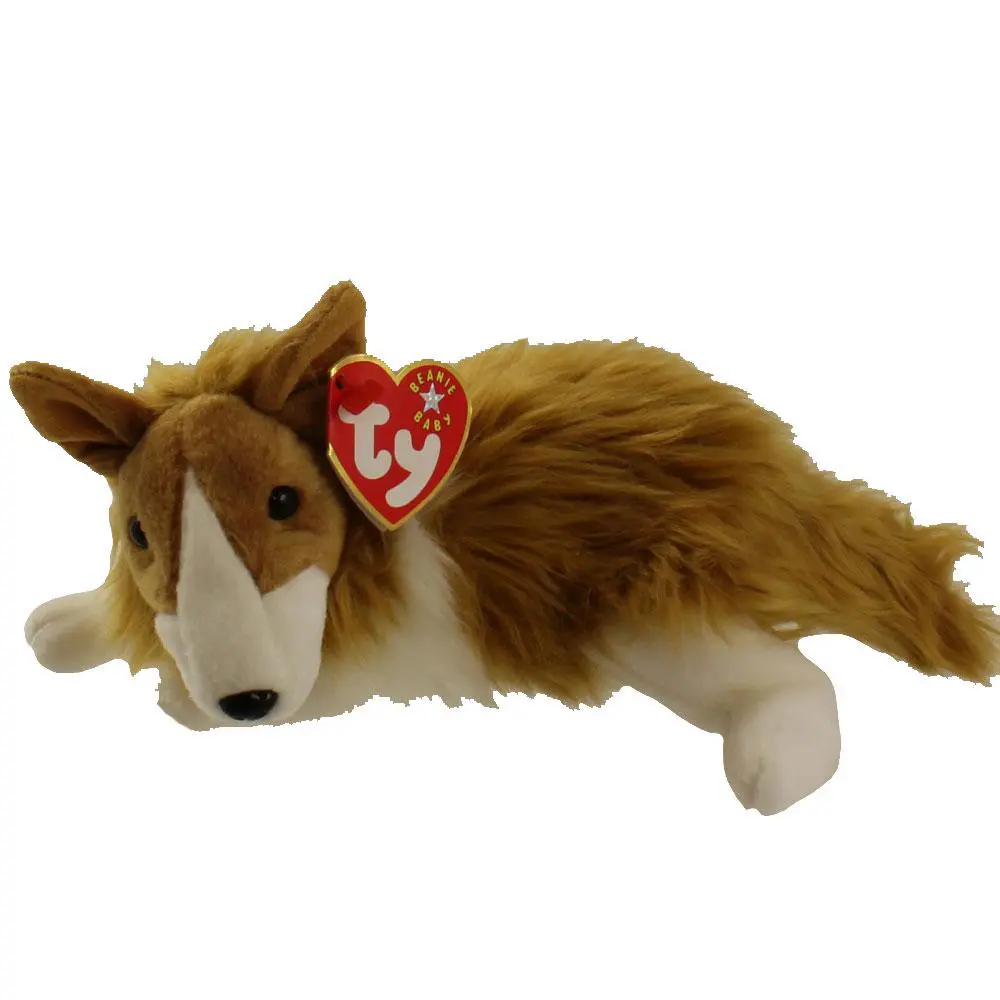 TY Beanie Baby - CASSIE the Collie (7 inch) (2000) - MWMTs