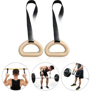 Pull Up Handles - Pull Up Grips, LAT Pull Down Gym Handles Design - Quick Attachment to Bars and Barbell Grips - Includes Carry Bag - Suitable for Home Gym and On-The-Go Workouts