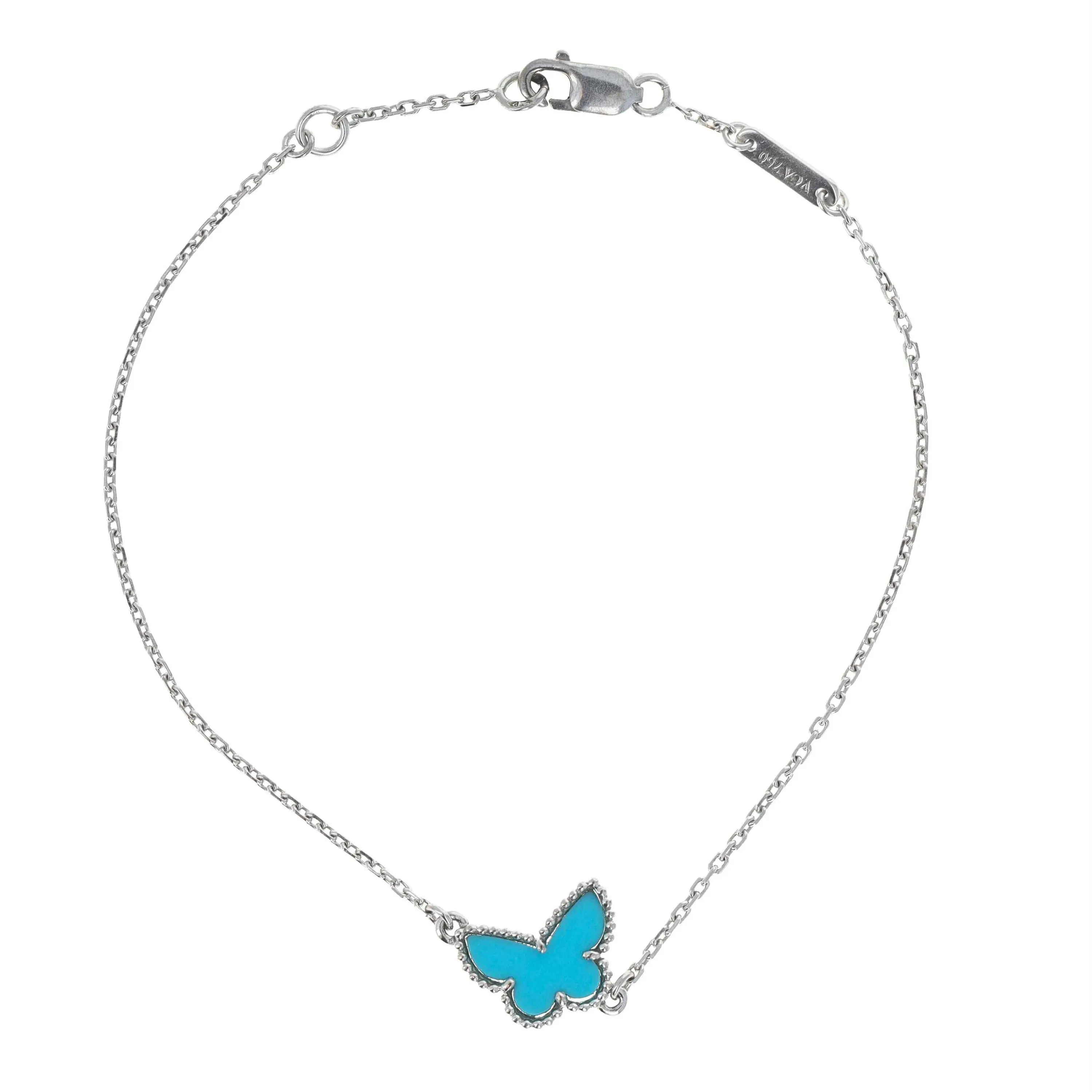 Pre-owned Van Cleef & Arpels Sweet Butterfly Bracelet