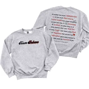Team Delena Sweatshirt, Damon Salvatore Sweatshirt, Elena Gilbert Sweatshirt, Mystic Falls Sweatshirt, Perfect Gift for Fans, Ideal Gift for Fan Lovers, Comfort Sweaters Hoodie