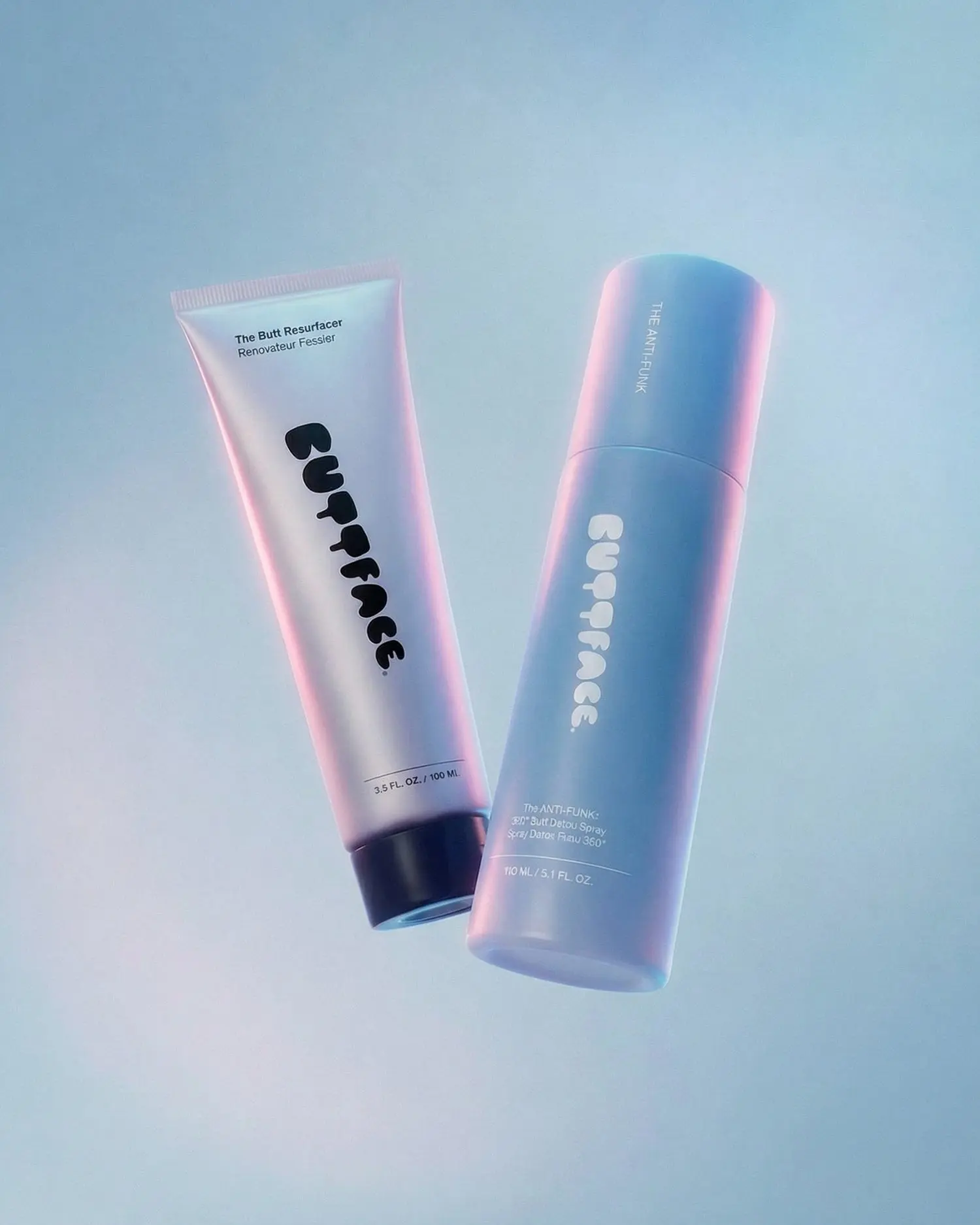 The Breakout Duo | Butt & Body Acne + Bump Treatment Kit | Exfoliating Scrub + HOCl Antibacterial Mist | Buttface