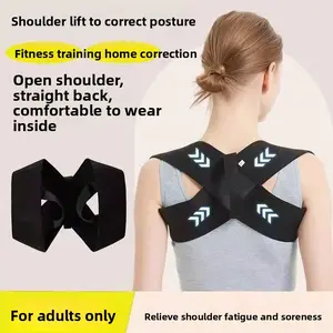 Open the shoulder strap to correct the posture, open the shoulder straight back, beautiful back and chest, improve the temperament, invisible wear, breathable and comfortable correction belt