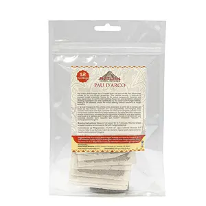 Pau D'Arco Tea 12 Tea Bags - Herbal Beverage with Antioxidants & Antimicrobial Properties - Caffeine-Free - US Origin