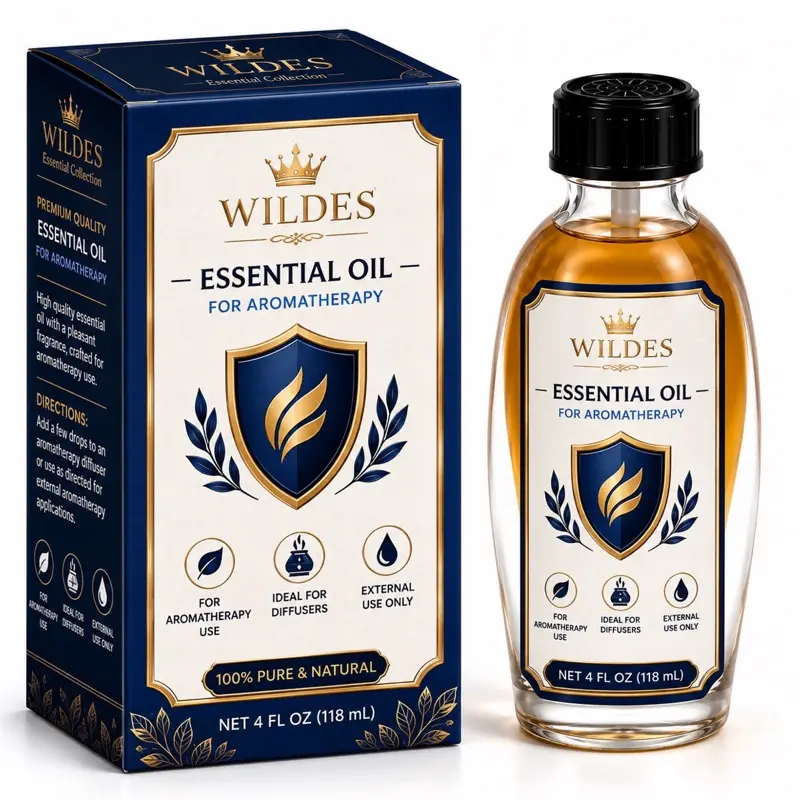 Wildes Essential Oil - 4 fl oz (118 mL) for Aromatherapy, Diffuser Use