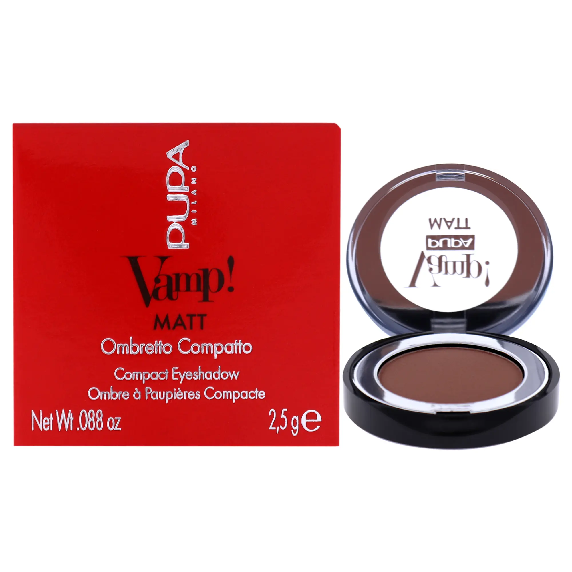 Pupa Milano Vamp! Matt Compact Eyeshadow - 040 Warm Nude For Women 0.088 oz Eye Shadow