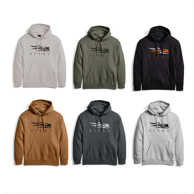 Men's Sitka Icon Pullover Hoody 2026- Optifade Premium Hunting Camo, Breathable Lightweight Outdoor Performance Streetwear 2026 Sweatshirt