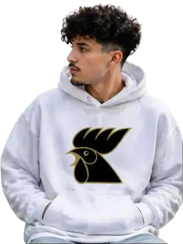 Gallo Guatemala Hoodies Unisex Soft Polyester Cold Wash All Seasons - White Stylish High Quality Sublimation