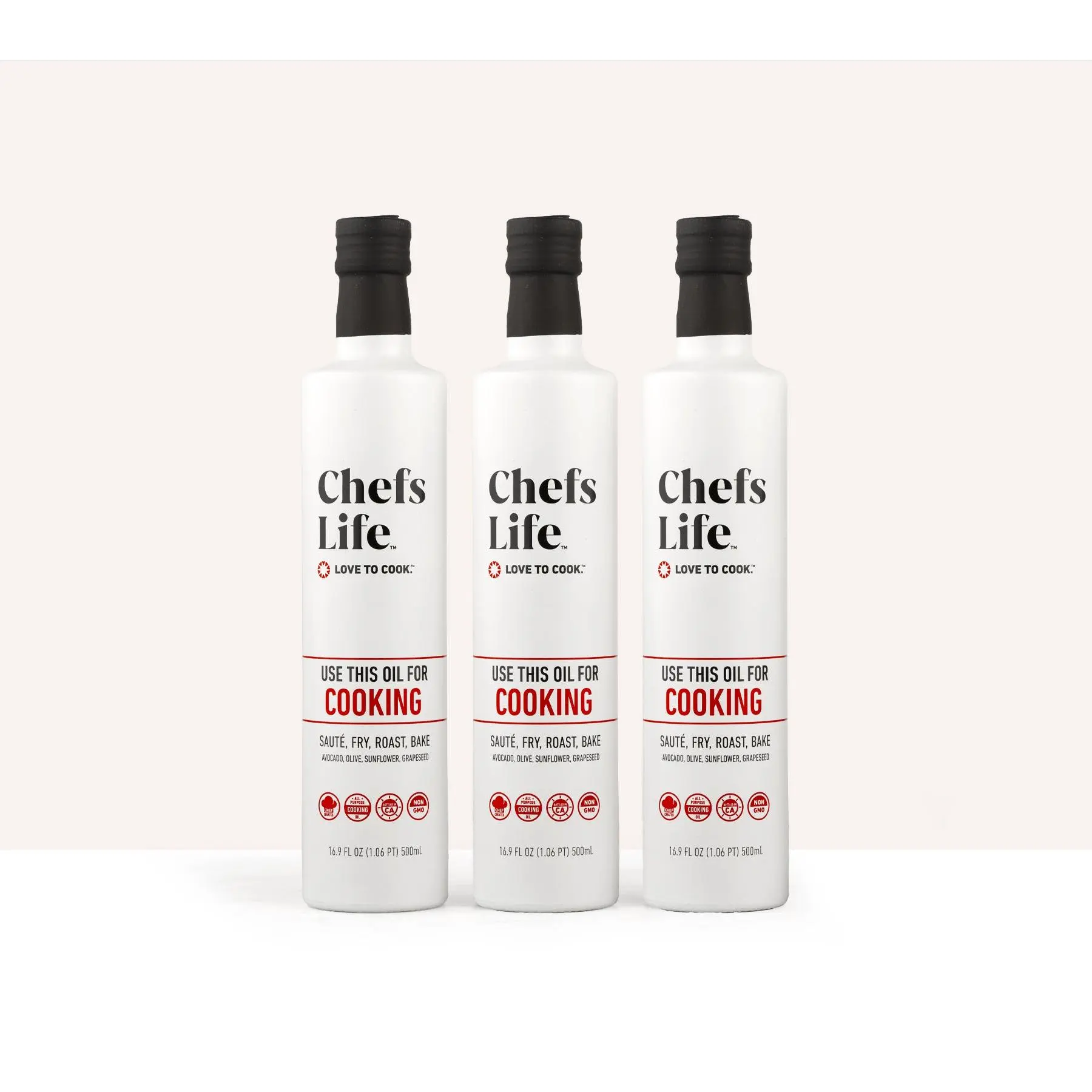 Chefs Life Three Bottle Cooking Oil Bundle