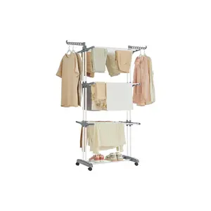 4-Tier Clothes Drying Rack Stand