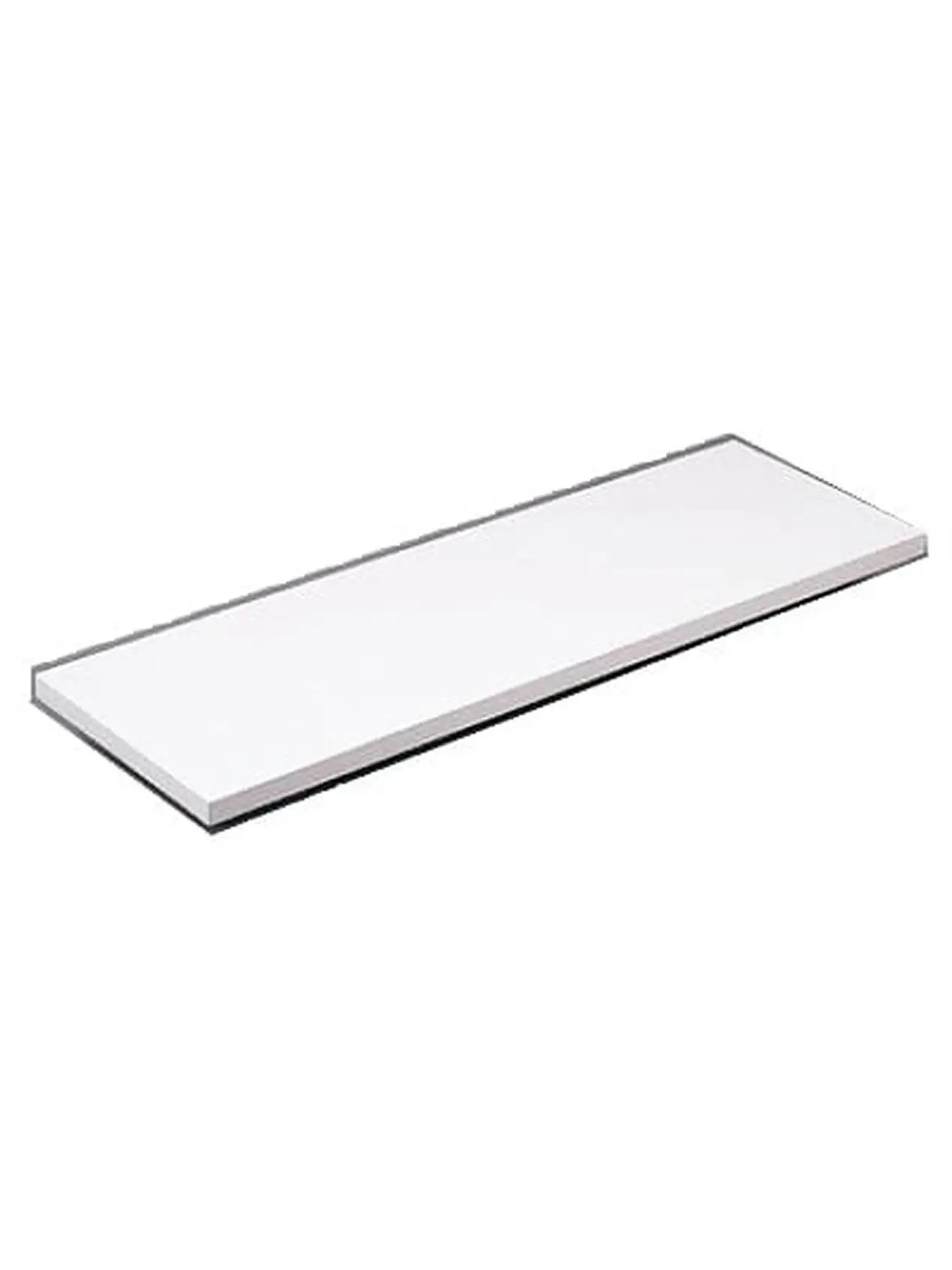 Knape & Vogt 1980WH-12X48 Durable Stain-Warp Resistant White Melamine Shelves, 48x12x1 in Decor Shelving Unit - Pack of 5 Melamine Shelves