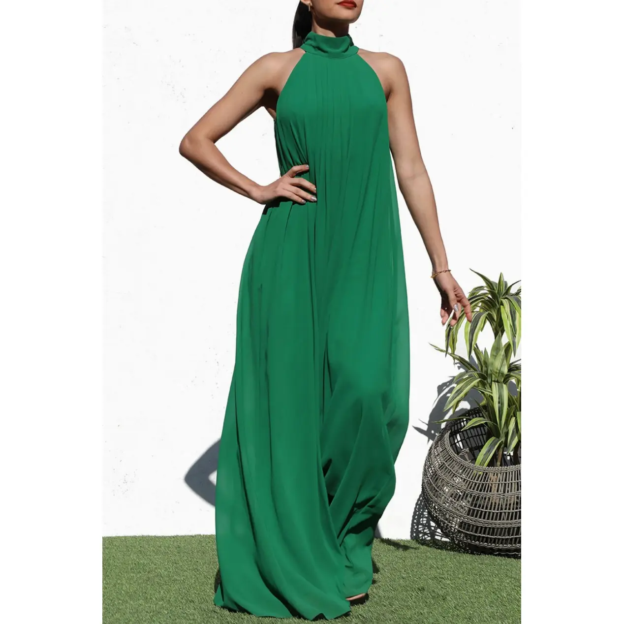 Jet Setter Jumpsuit (Green)