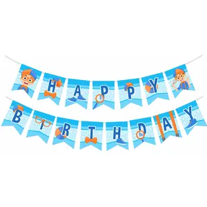 Blippi Birthday Banner - Blippi Party Supplies