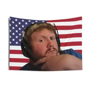 CaseOh FREE Flag Wall Tapestry/twitch stream/ Wall home living bedroom decor/ Hanging Wall Art/streamer/gamer