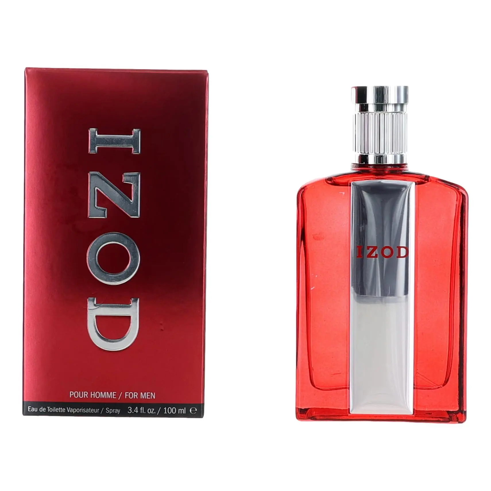 Izod Legacy Red Men's Eau de Toilette Spray - 3.4 oz Spray Bottle, Notes of Amberwoods, Cedarwood, Fruity, Spicy, Vanilla, Men's Fragrance