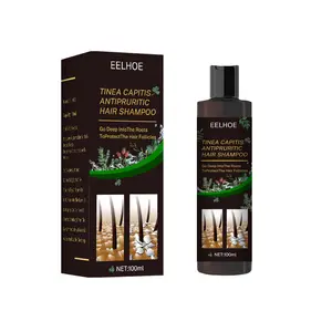 EELHOE tinea and itch relieving shampoo for scalp, Ai Cao, honeysuckle, aloe oil refreshing and oil controlling hair care, dandruff removal and itch relieving shampoo hai care glassskin products