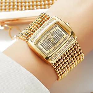 Luxury women's watch Elegant diamond set unique creative quartz watch for women