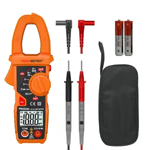 Digital Clamp Meter Auto-Ranging Multimeter Amp  Tester Measure AC Current 600 A,  , Resistance, NCV, LPF, Diodes, Continuity and Backlight for Electricians