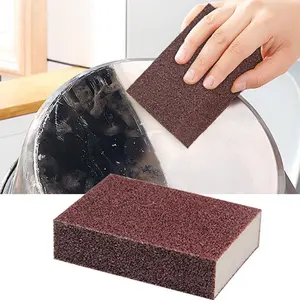 Magic Emery Cleaning Sponge 5 Pack, Rust Remover Sponge for Kitchen Pots, Powerful Decontamination Household Cleaning ToolsValentine's Day gift