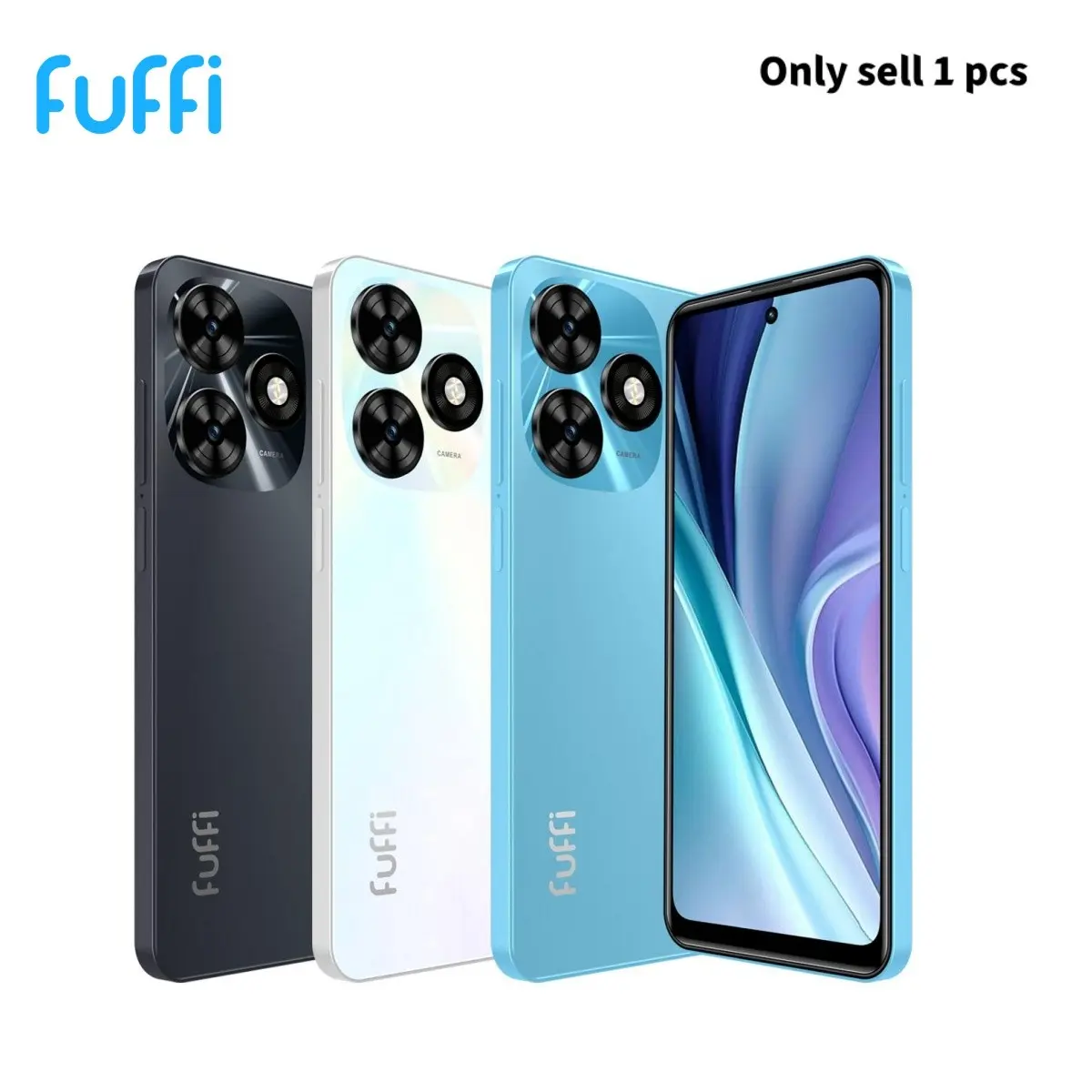FUFFi M16 PRO 6.56-inch Fashion Smartphone, 2MP+7MP Camera, 3GB RAM, 32GB ROM, 4G Network, 3100mAh Battery, Charging, Android 10.0, Dual SIM, GPS, Expandable Storage