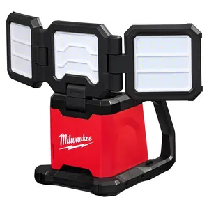 Milwaukee 2368-20 M18 ROVER Dual Power 3-Panel Flood & Area Light (Blemished)