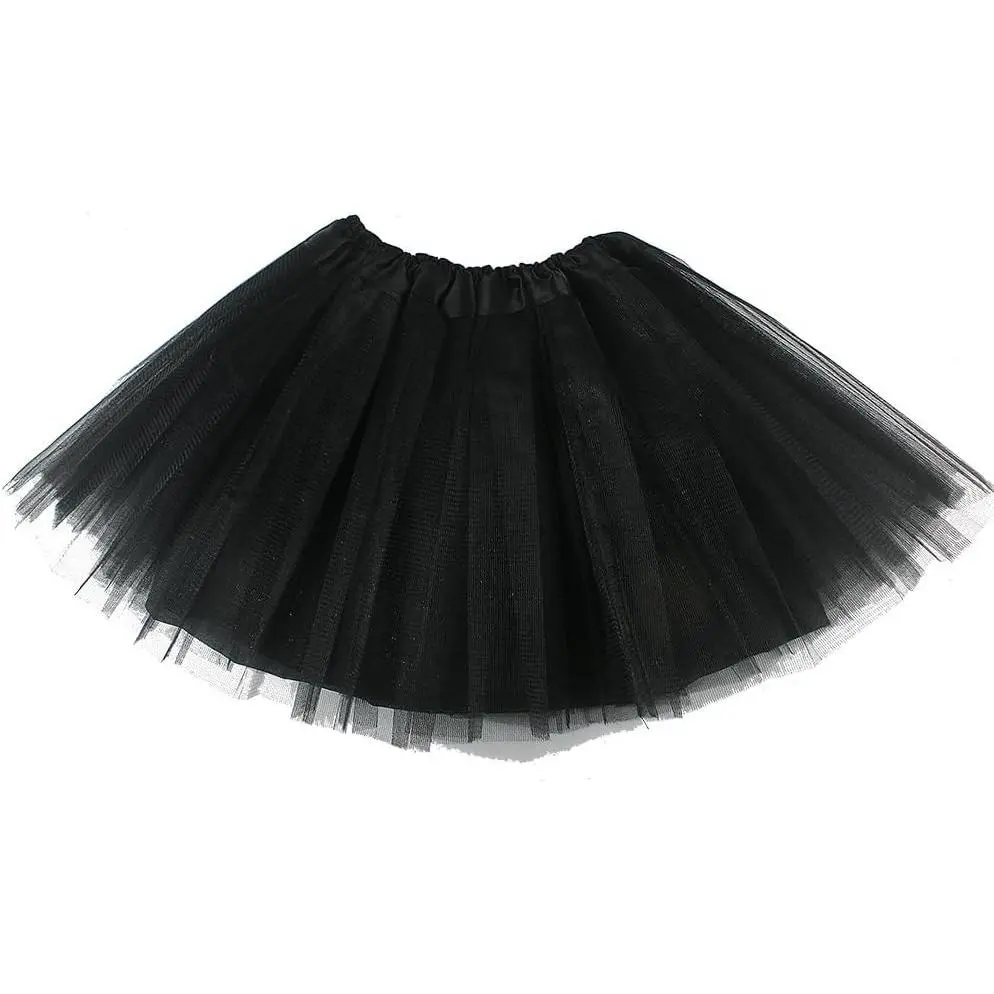Tutus for Women and Big Girls, Green Tulle Skirts 80S Princess Dance Tutu for St.Patrick's Day/Halloween Party Favors