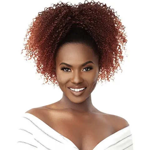 Outre Big Beautiful Hair Drawstring Ponytail 4A KINKY KOILS 14"