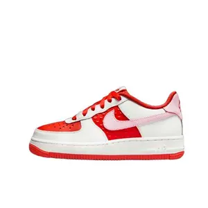 Nike Air Force 1 Low Valentine’s Day Youth / Women’s Perfect Daily Pink Casual Fashion Footwear Walking Sneakers Shoe Girl
