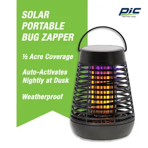PIC Portable Insect Killer Torch Bug Zapper with LED Flame Effect