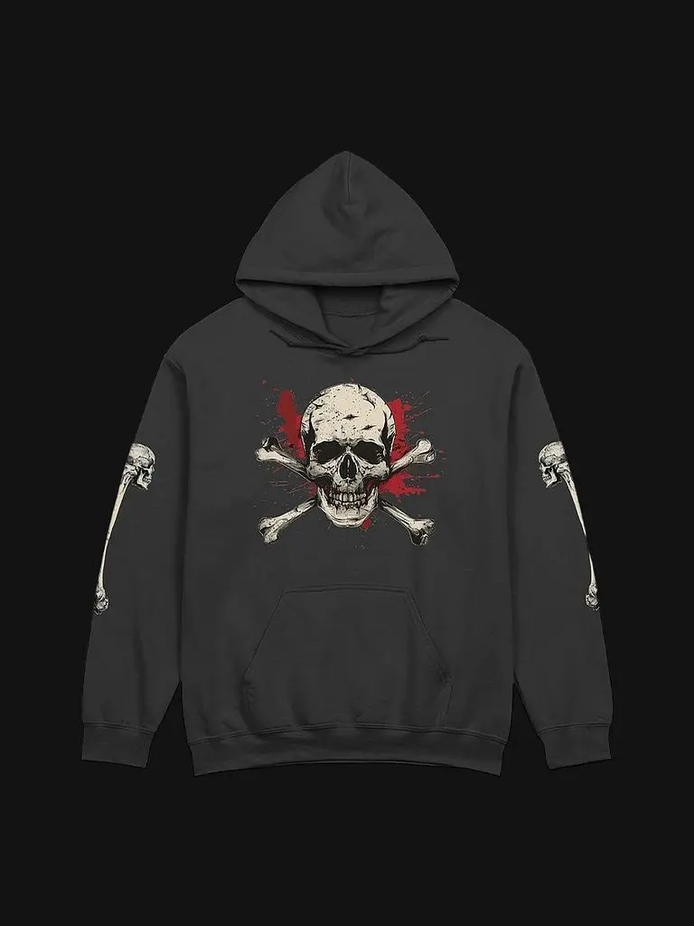 Blood &amp; Bone Crossbones Pullover Hoodie