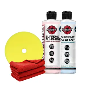 Renegade Products | Headlight Restoration Kit – Polish, Sealant & Foam Pad for Clear, Oxidation-Free Lenses