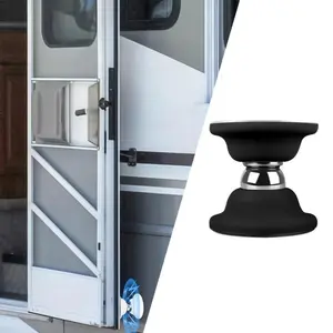1pc RV Door Holder Magnetic Baggage Door Catch Latch, Door Stopper, No Drilling, Screws For Stronger Mount, Hold Your Door Open, RV Accessories
