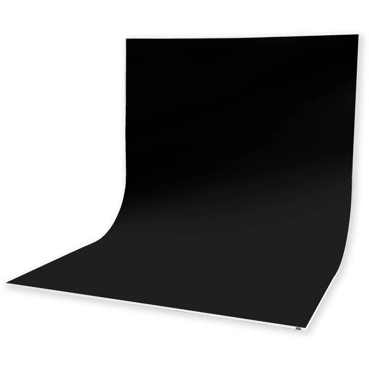 Easiframe Camera Curved Cyclorama Fabric Backdrop Frame, 8.2x12.5ft Black Camera Accessory with Silicone Handle & Resistance Support