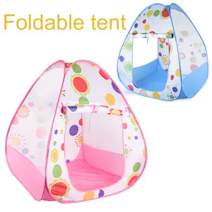 Children Sunflower Tent Toy Game House Indoor Boy Girl Small House Portable Foldable Baby Toy Ball Pool Play Tent House