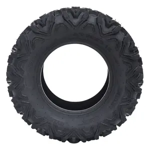 New Upgraded 2pcs AT22x7-10-6PR ATV Mud Tires, 22x7-10-6PR All Terrain ATV UTV Off-Road Tires, AT22x7-10-6PR TL ATV Tires - Set of 2, Tubeless