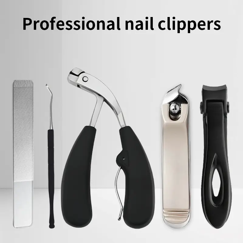 New set, multifunctional anti splash nail clipper, capable of trimming thick and hard nails, suitable for both men and women at home, nail clipper set for nail grooves, nail clippers for , and nail clippers