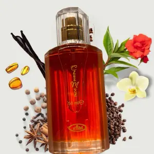 Choco Musk Eau de Parfum Spray for Women 50ML - Fragrance Oil with Essential Oils, Rose Petals & Spices