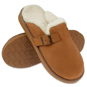 VONMAY Fuzzy clogs Slippers for Women with Memory Foam Winter Fluffy House Shoes Indoor Outdoor Platform Comfort Flipflop Slide Footwear Girl Parent