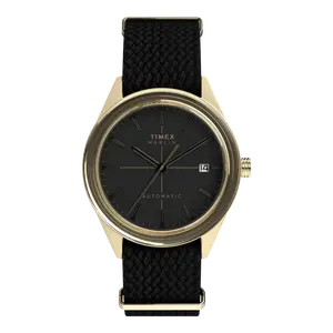 TIMEX Marlin Jet Automatic 38mm Fabric Strap Fashionable Unisex Fashion Watch, Fashionable Quartz Watches Alternative
