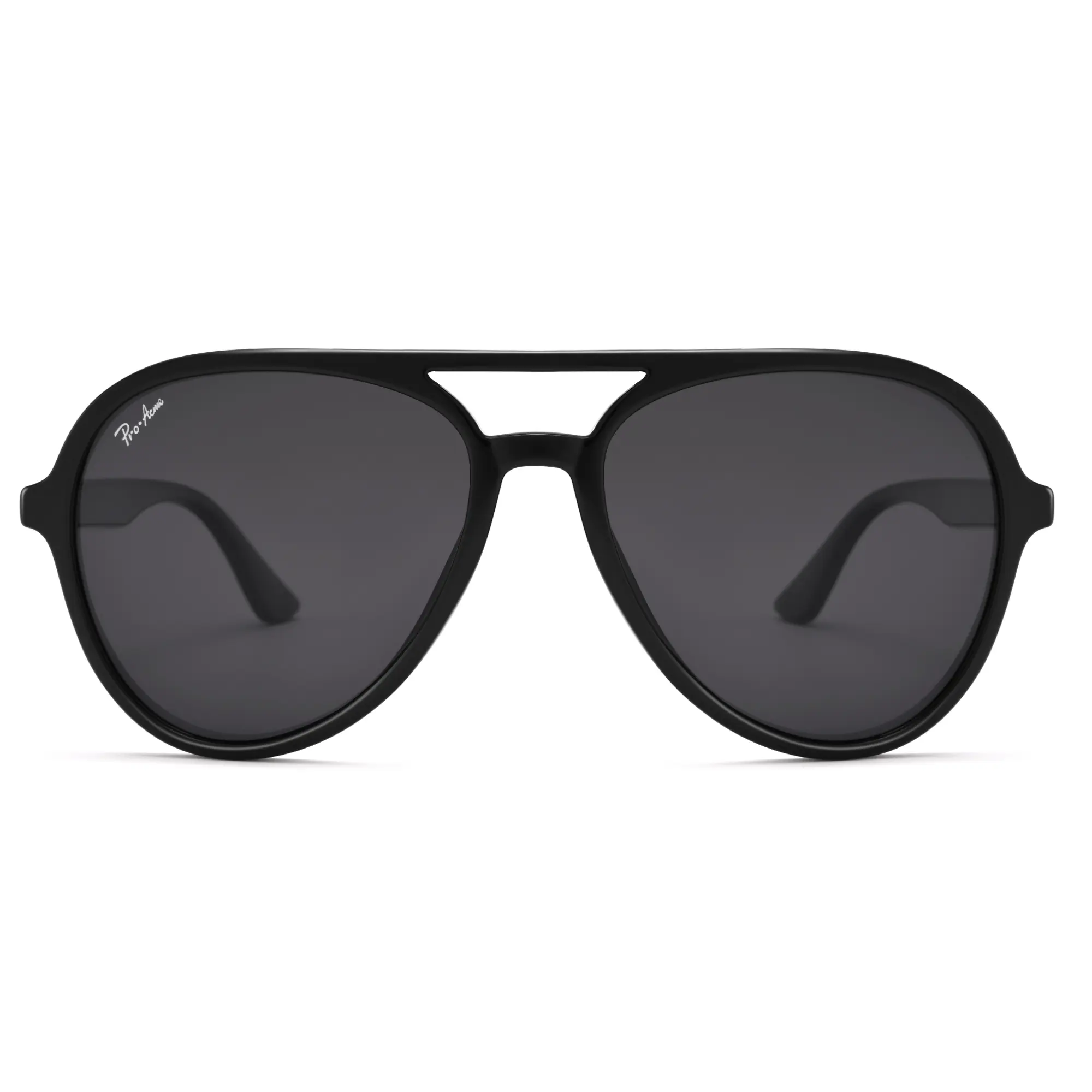 Pro Acme Retro Polarized Aviator Sunglasses – UV400, 70s Vintage Style, Trendy Unisex Shades