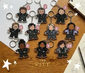 The Pitt Character Keychain