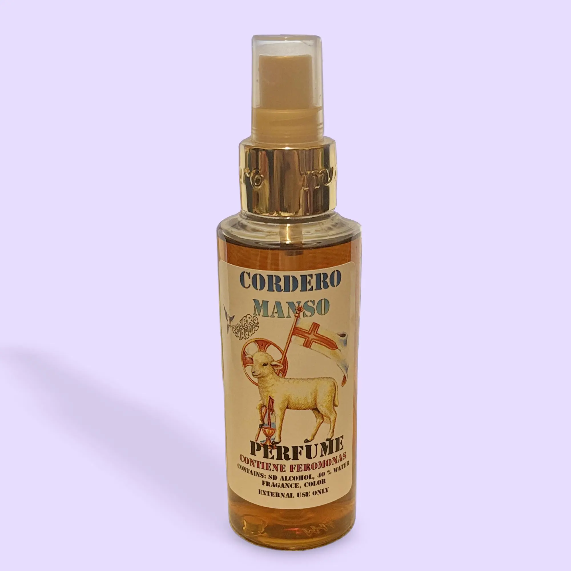 Unisex Tame Lamb Cordero Manso Pheromone Fragrance Mist, Single Item Perfume, Lovers, Contains Pheromones, Co Workers, For Lovers, Unruly Bosses, Us