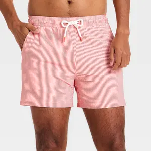 Men's 5'' Swim Trunks with Boxer Brief Liner - Goodfellow & Co
