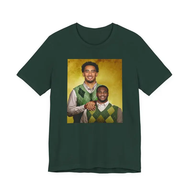 Green Bay Football Jordan Love and Micah Parsons Step Brothers Funny T-Shirt Unisex T-Shirt