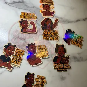 Christian Girl Sticker Pack