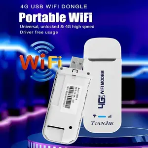 150Mbps 4G WIFI Router USB Wireless Modem CAT4 Qualcomm Chipset Dongle Car Adapter With Sim Card Slot for IP Camera