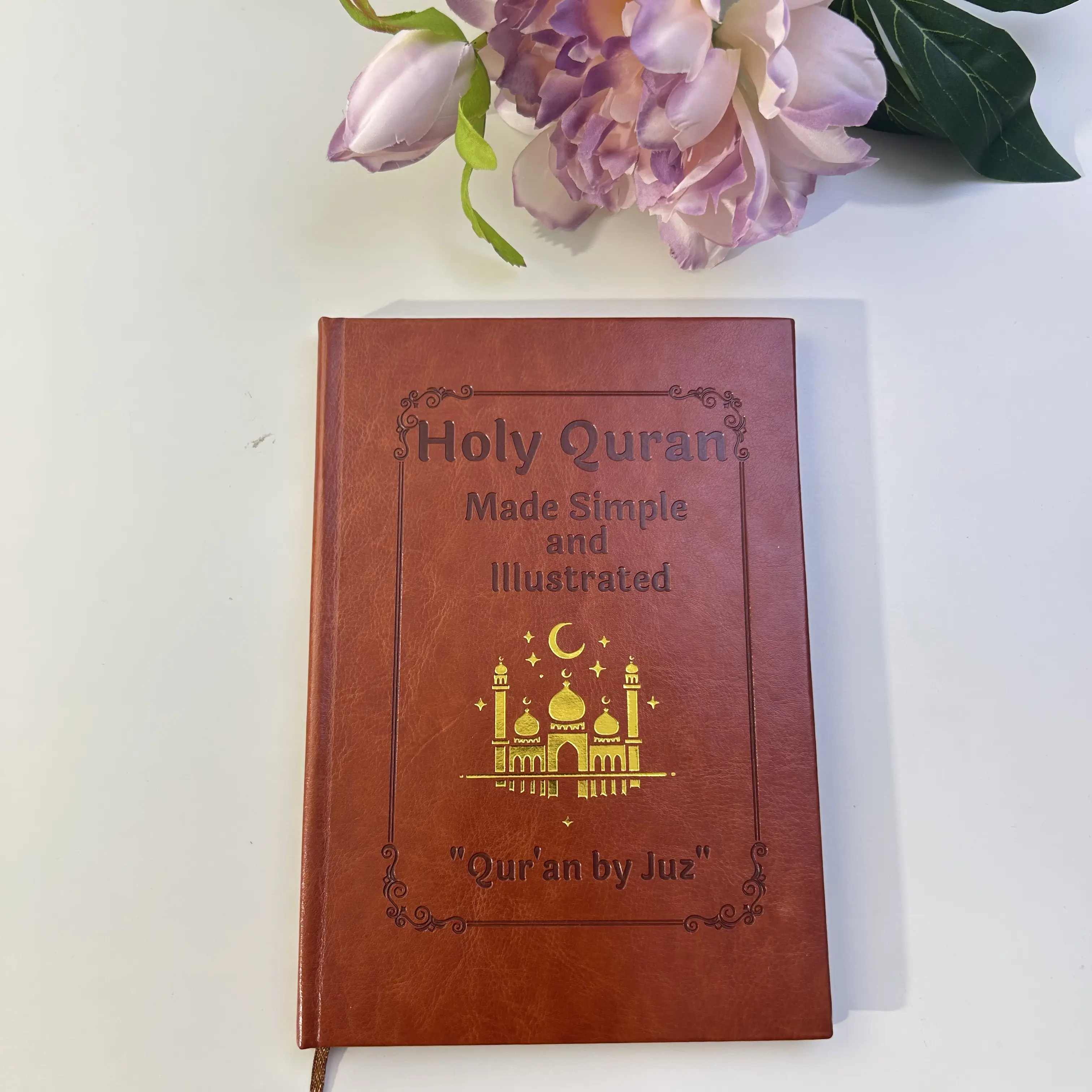 Holy Quran Journey Notebook - Cute Cartoon Design, 114 Surah Juz Thematic Breakdowns, Easy-to-Follow Guides, Complete Summaries for Ramadan, Daily Reflection Practices (Office Stationery)