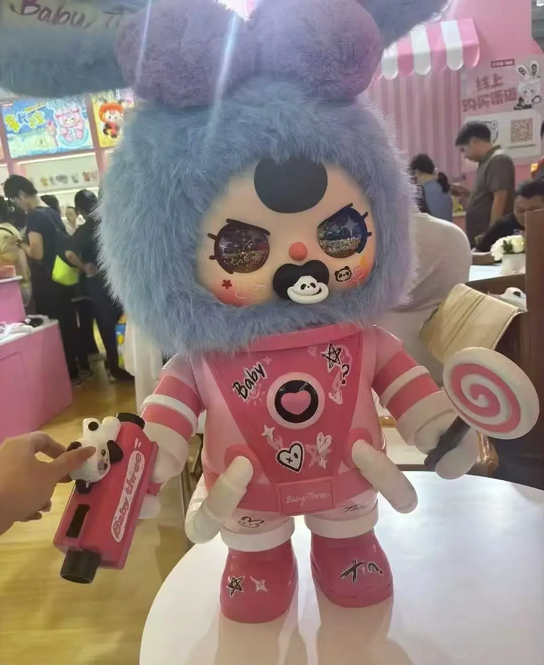 BabyThree 1000% Space Explorer Limited Edition Soft Stuffed Figure
