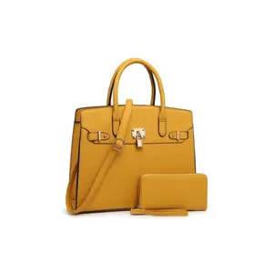 Satchel & Wallet Set (Mustard)