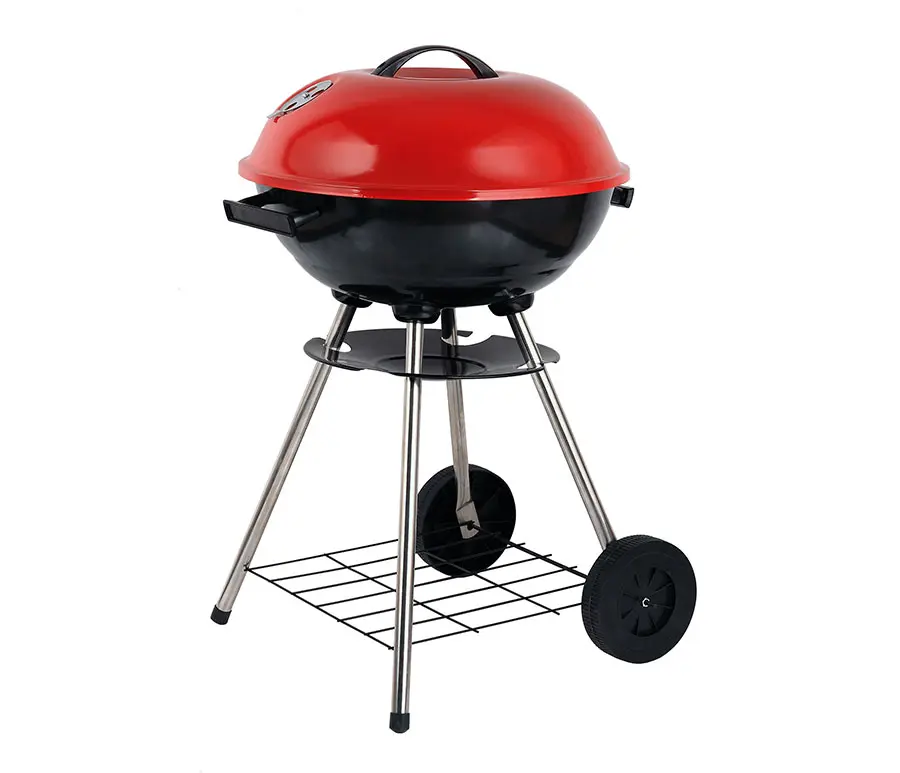 Brentwood Appliances BB-1701 Portable 17 in. Charcoal BBQ Grill, Red