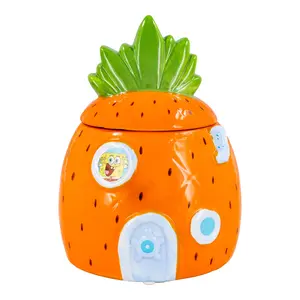 Nickelodeon SpongeBob SquarePants Pineapple House Sculpted Ceramic Snack Jar